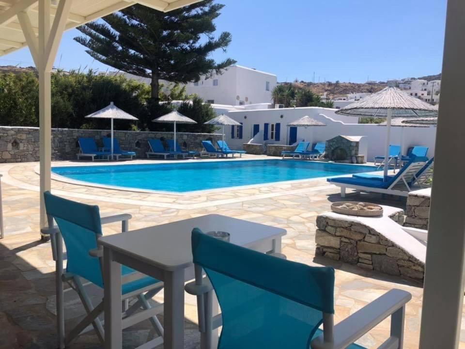 Anemos Apartments Ornos  Dış mekan fotoğraf