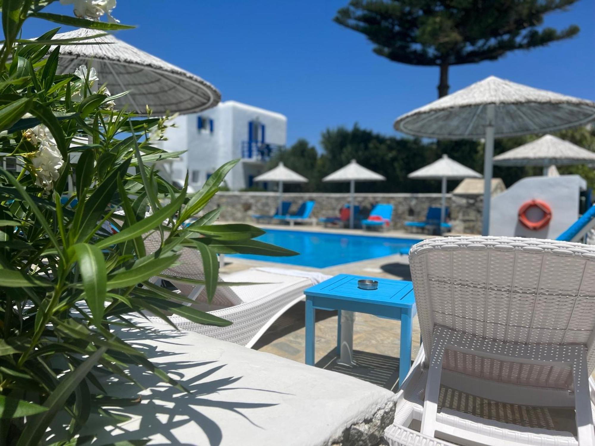 Anemos Apartments Ornos  Dış mekan fotoğraf
