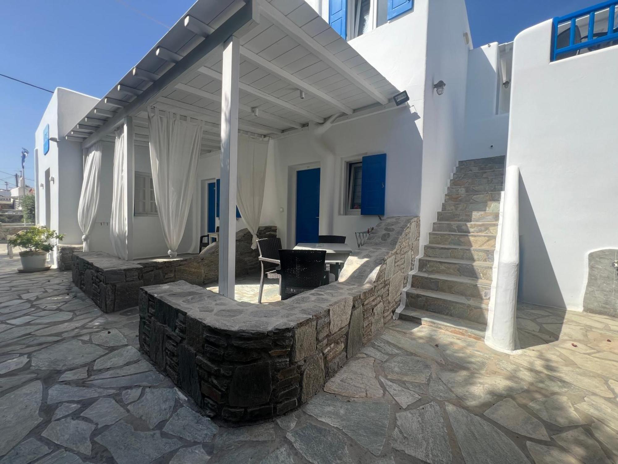 Anemos Apartments Ornos  Dış mekan fotoğraf