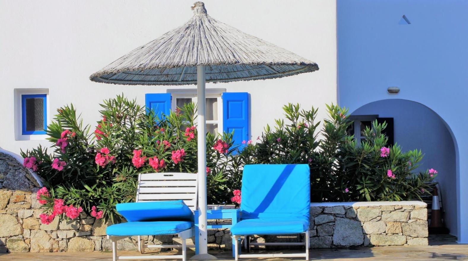 Anemos Apartments Ornos  Dış mekan fotoğraf