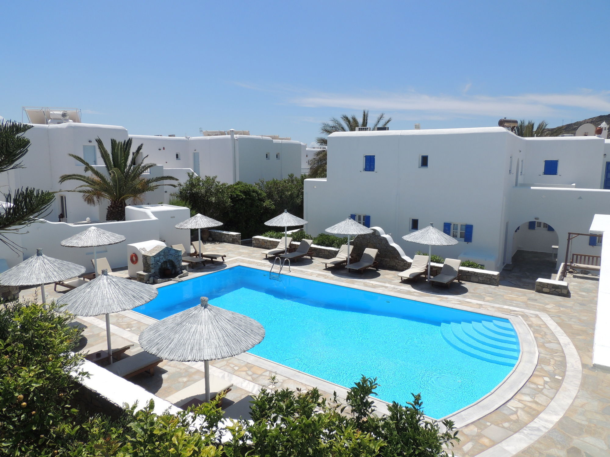Anemos Apartments Ornos  Dış mekan fotoğraf